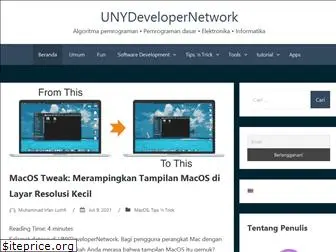 unydevelopernetwork.com