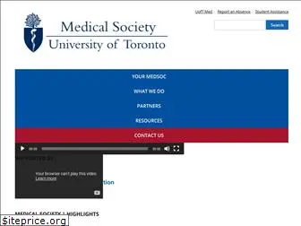 uoftmedsoc.com