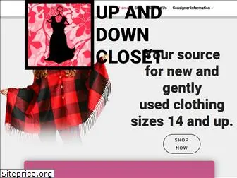 upanddowncloset.com