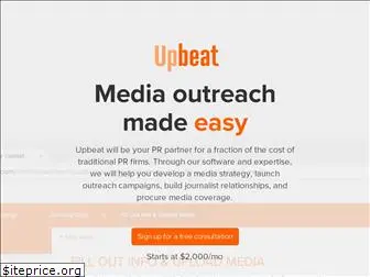 upbeatpr.com