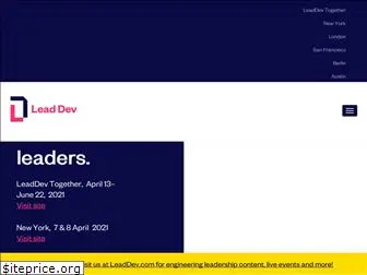 upcoming.theleaddeveloper.com