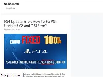 updateerror.co thumbnail