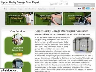 upperdarbygaragedoorrepair.com