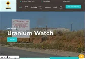 uraniumwatch.org