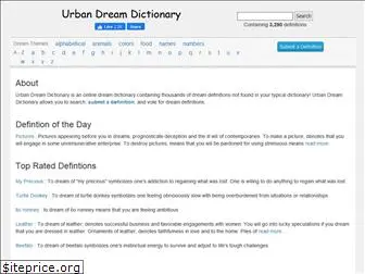 urbandreamdictionary.com