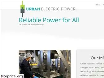 urbanelectricpower.com