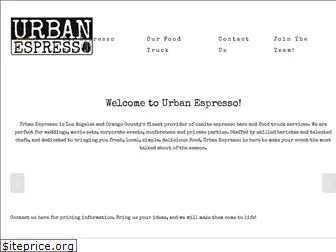 urbanespresso.coffee