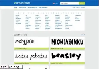 urbanfonts.com