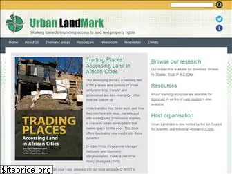 urbanlandmark.org.za