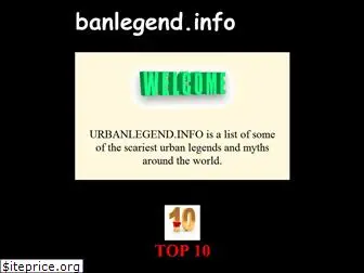 urbanlegend.info