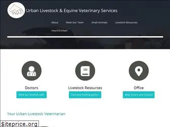 urbanlivestockvet.com