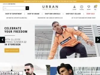 urbanmaleclothing.com