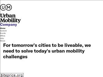 urbanmobilitycompany.com