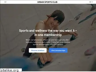 urbansportsclub.com