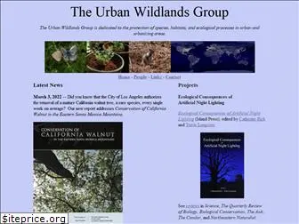 urbanwildlands.org