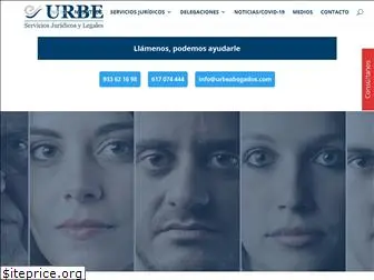 urbeabogados.com