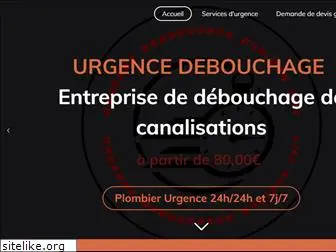 urgence-debouchagecanalisation.fr thumbnail