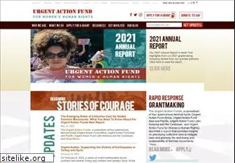 www.urgentactionfund.org