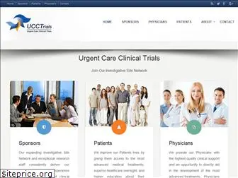 urgentcareclinicaltrials.com