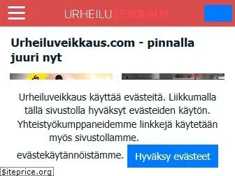 urheiluveikkaus.com