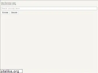 urldecode.org