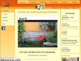 ursulinen.de