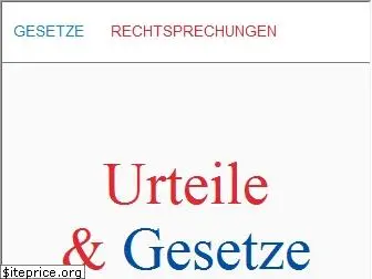 urteile-gesetze.de