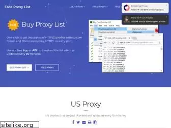 usa socks5 proxy list