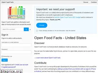 us.openfoodfacts.org