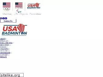 usabadminton.org