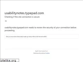 usabilitynotes.typepad.com