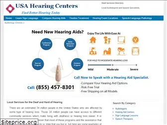 usahearingcenters.com