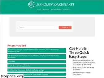 usahomeworkhelp.net