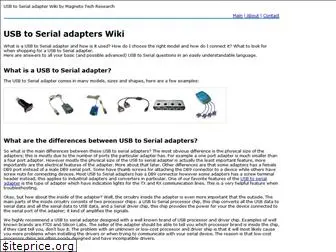 usb-serial-adapter.org