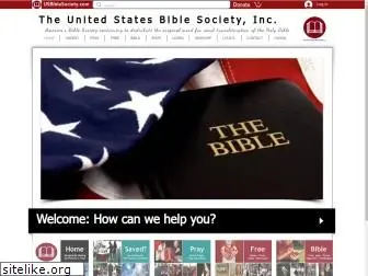 usbiblesociety.com