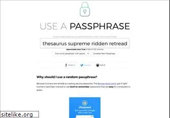 useapassphrase.com