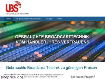 used-broadcast-sale.de