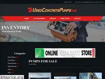usedconcretepumps.com