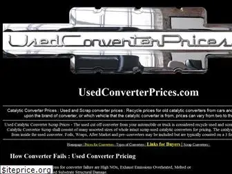 usedconverterprices.com