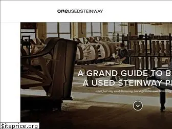 usedsteinwaypiano.com