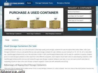 usedstoragecontainersusa.com