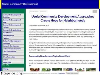 useful-community-development.org