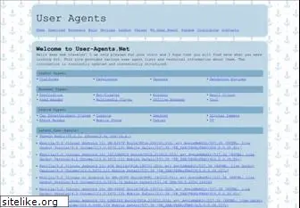 user-agents.net