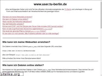 user.tu-berlin.de