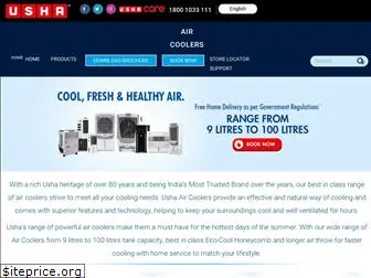 ushaaircoolers.com