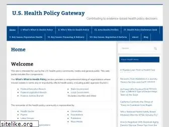 ushealthpolicygateway.com