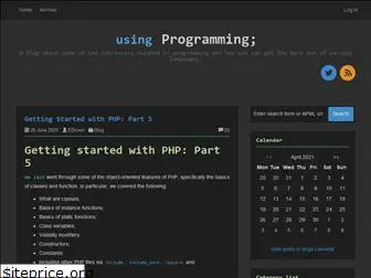 usingprogramming.com