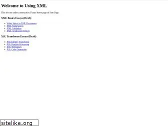 usingxml.com