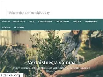 uskontojenuhrientuki.fi