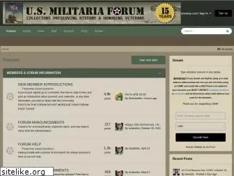 usmilitariaforum.com